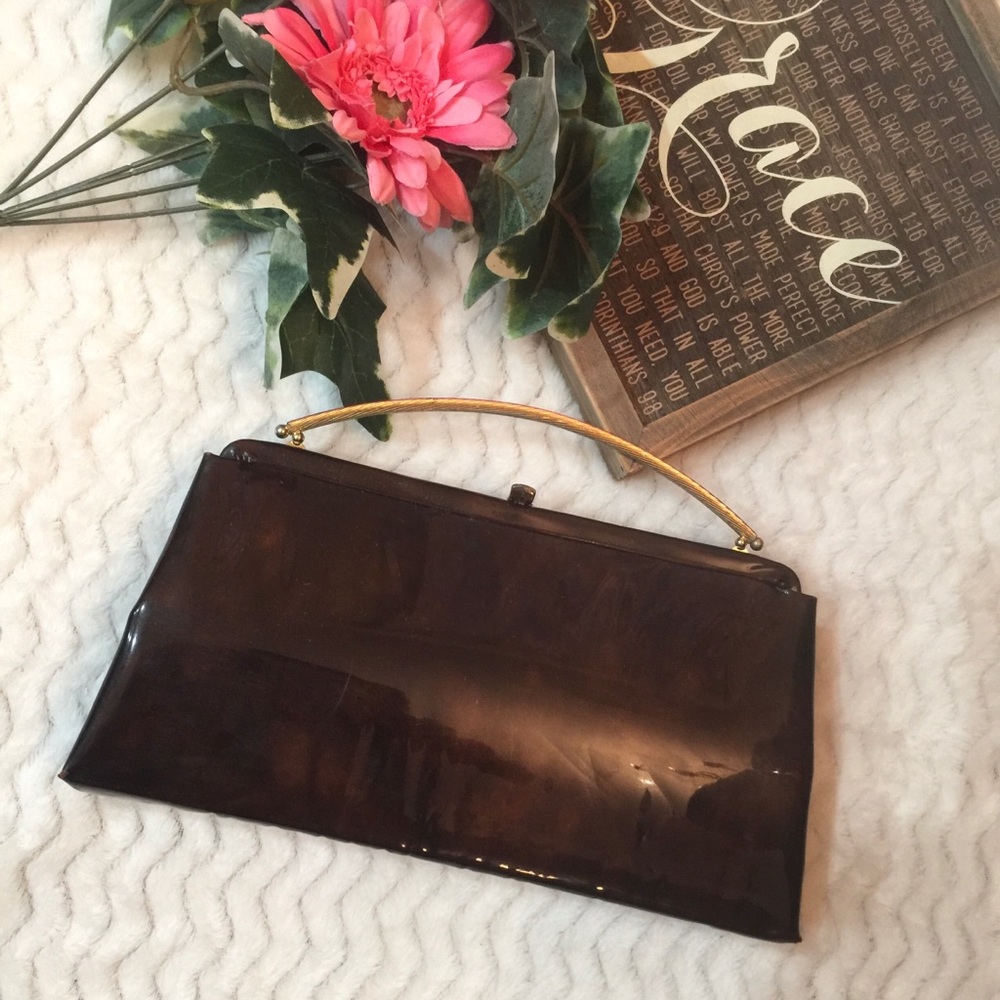 ✔️Vintage Andes Patent Leather Purse